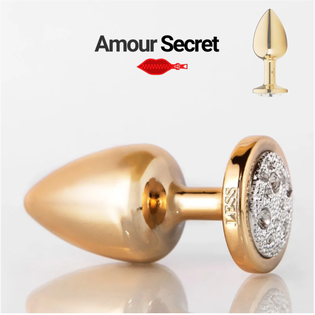 ✨ Plug Anal Luxe avec Cristal – Élégance & Sensations