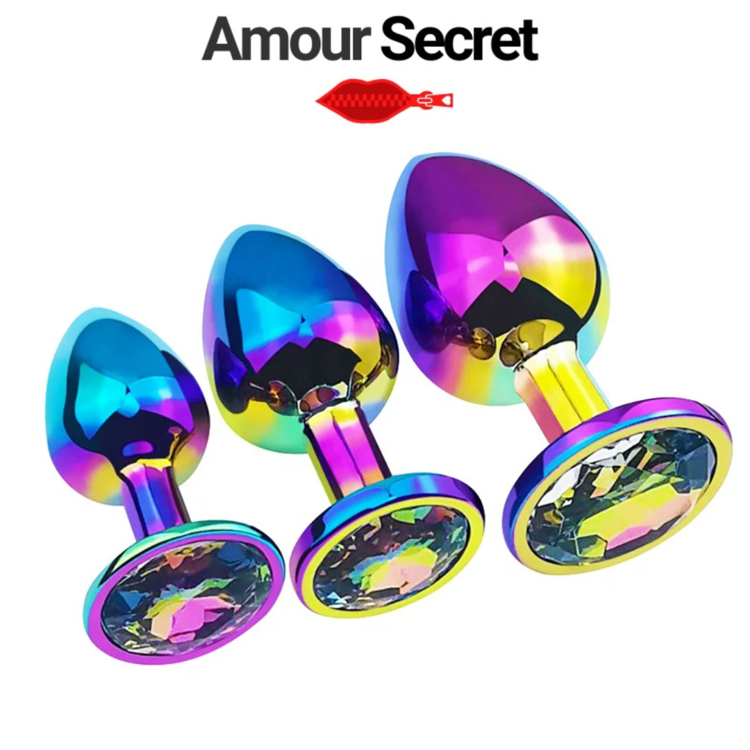 ❤️Plug Anal Métallique avec Cœur