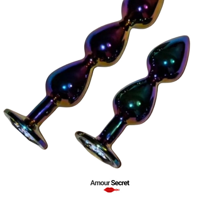 Plug Anal Due INOXIABLE – Double Sensation, Double Plaisir