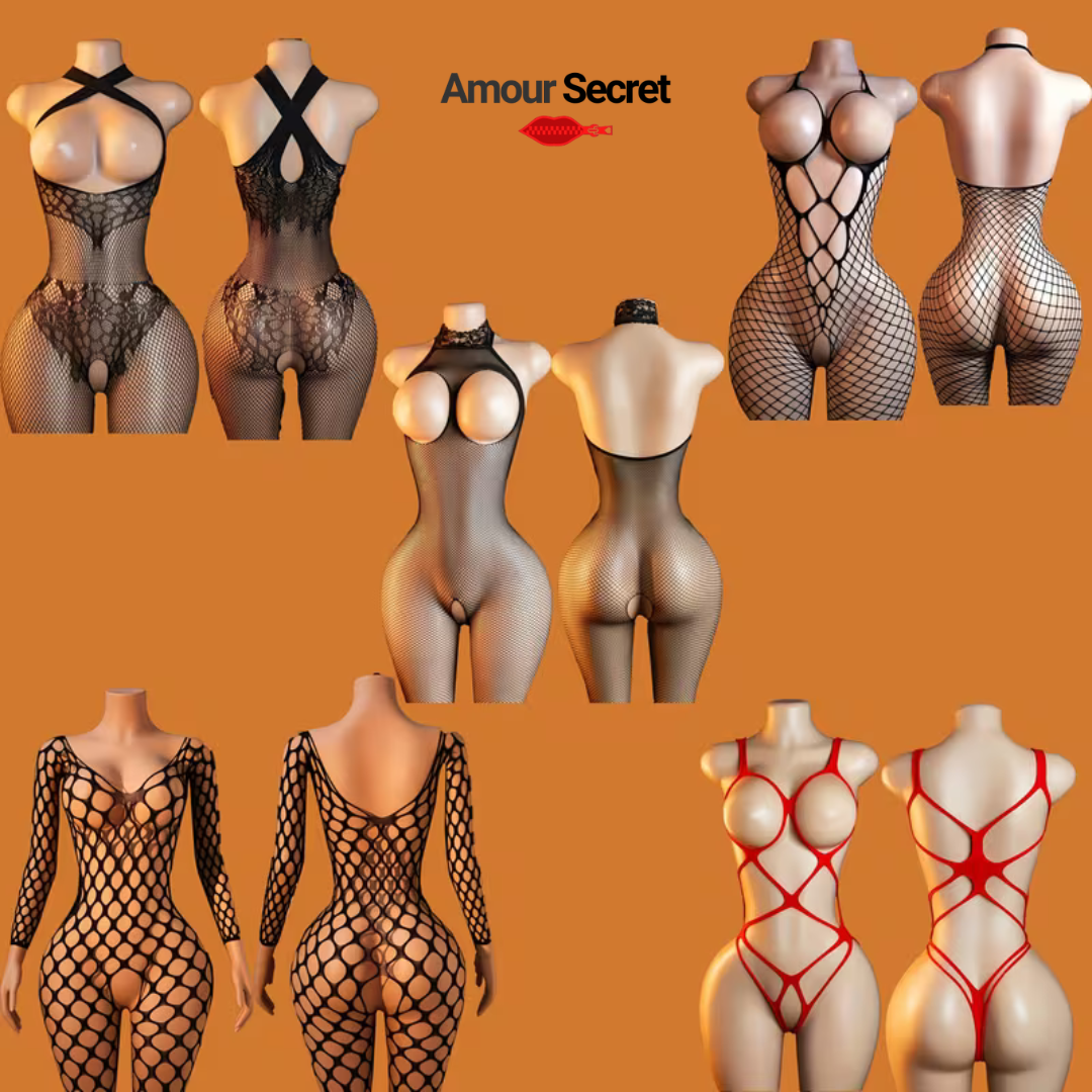 Pack Lingerie Sensuelle – 5 Pièces