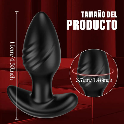 🔌 Vibrador à Rotation – Plug Anal avec Massage et Contrôle via Application