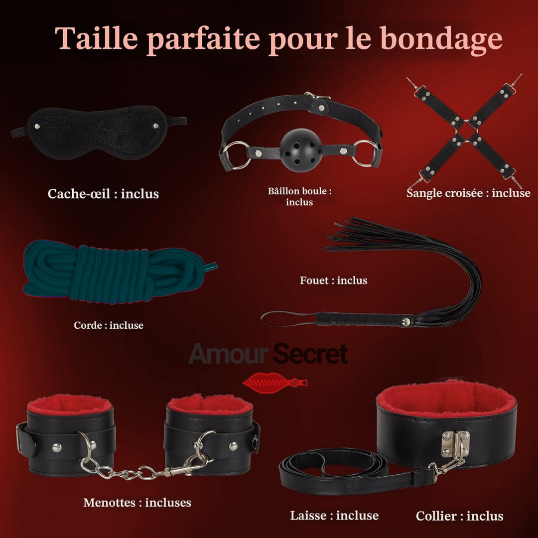 Coffret BDSM Sensation – Jeu de Désir & Confiance