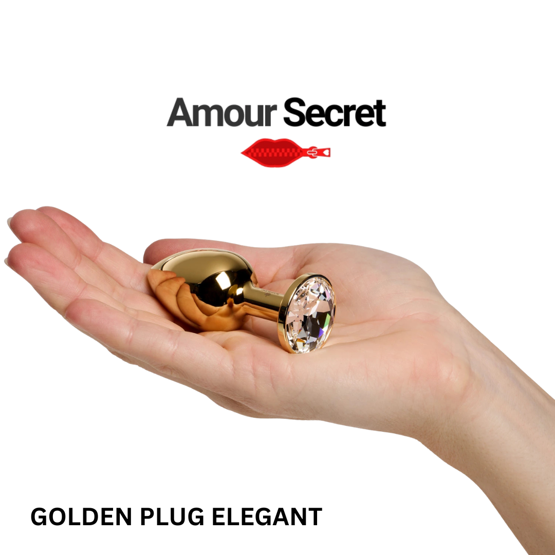 ✨ Plug Anal Luxe avec Cristal – Élégance & Sensations