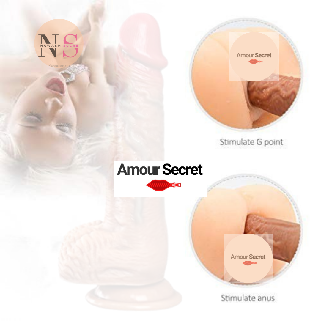 STRAPON DILDO SILICONE 1ère-QUALITÉ Avec Ceinture Gratuit