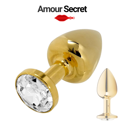 ✨ Plug Anal Luxe avec Cristal – Élégance & Sensations
