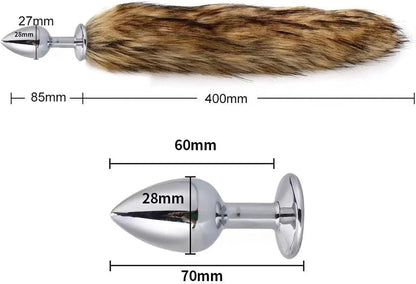Plug anal avec queue Amour Secret