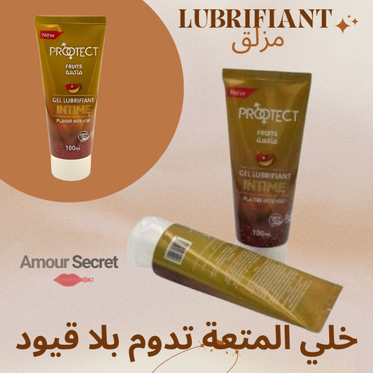 🧴 Gel Lubrifiant Intime Protect – Lubrifiant intime aux fruits 🍓🍑