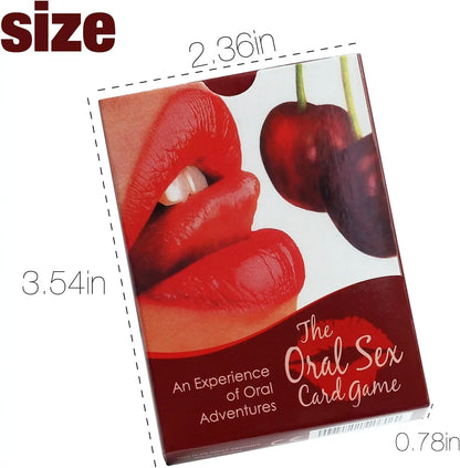 The Oral Sex Card Game – Le jeu de cartes pour couples ❤️ Amour Secret
