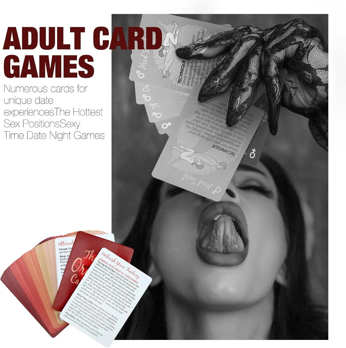 The Oral Sex Card Game – Le jeu de cartes pour couples ❤️ Amour Secret