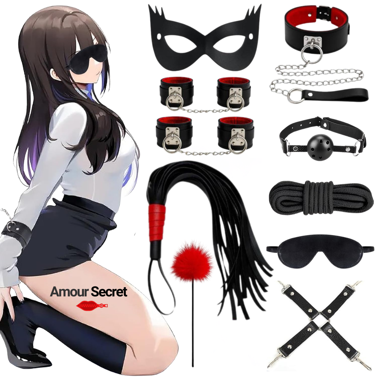 Coffret BDSM Sensation – Jeu de Désir & Confiance