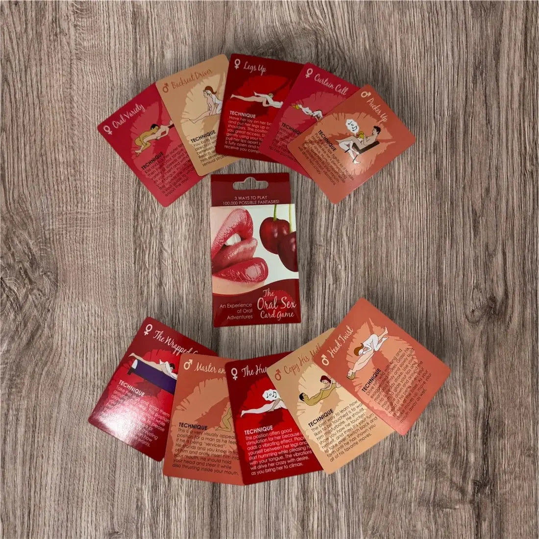 The Oral Sex Card Game – Le jeu de cartes pour couples ❤️ Amour Secret