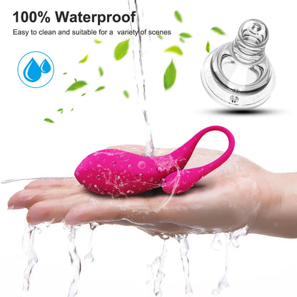 Œuf vibrant puissant avec télécommande sans fil, vibromasseur pour femme, gode, masseur de point G, produit pour adultes