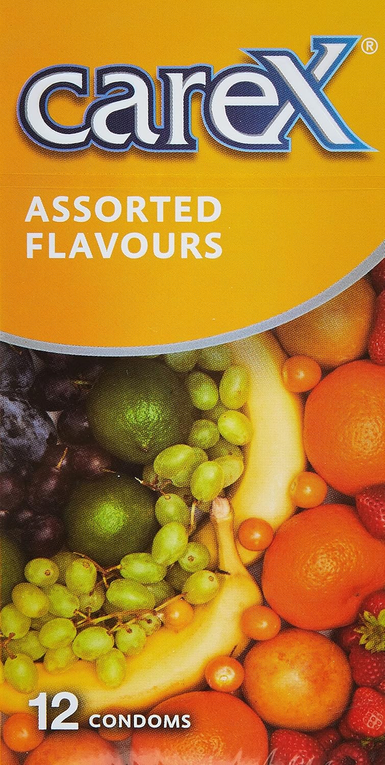 🍓 Carex Préservatifs Saveurs Assorties – 12 unités