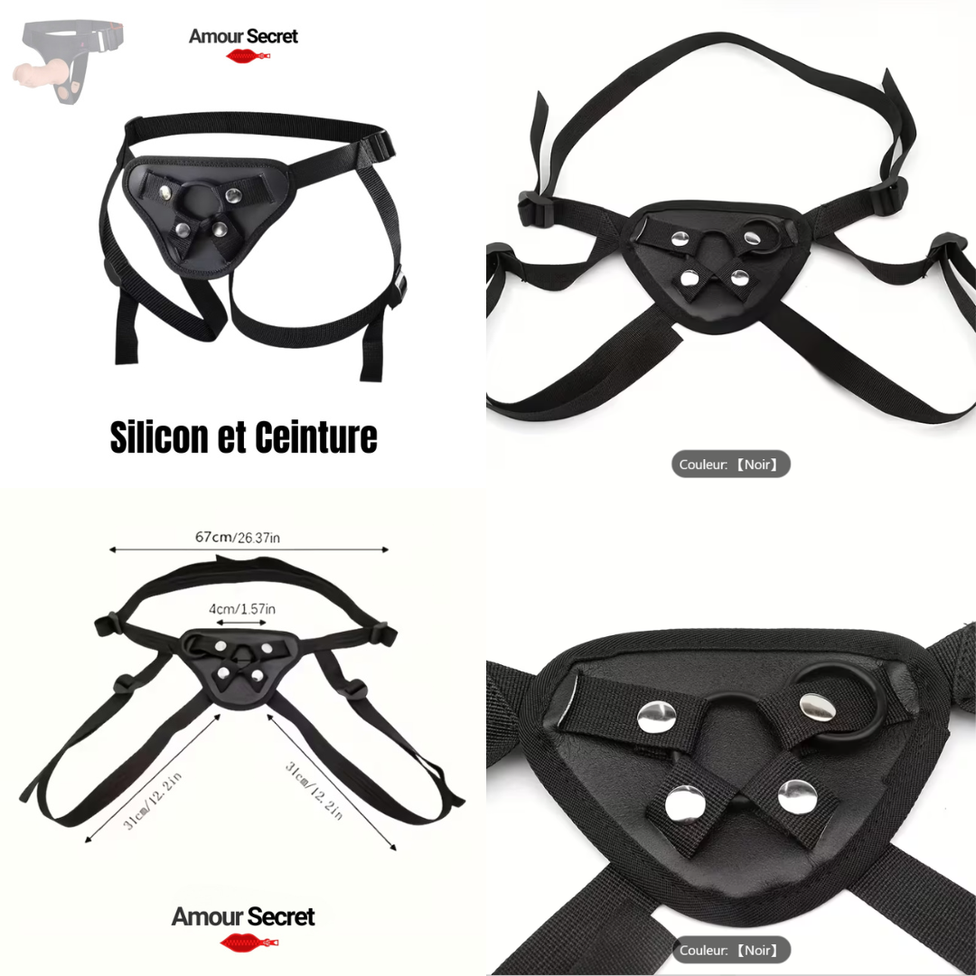 Ceinture en Faux Cuir à Boucle