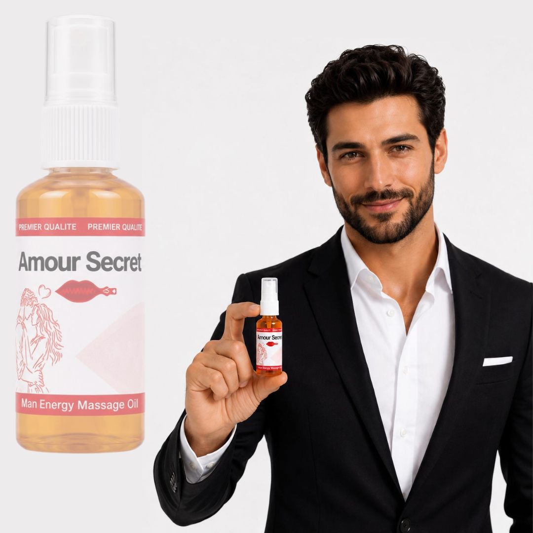 Huile de Massage Relaxante Premium – Amour Secret™