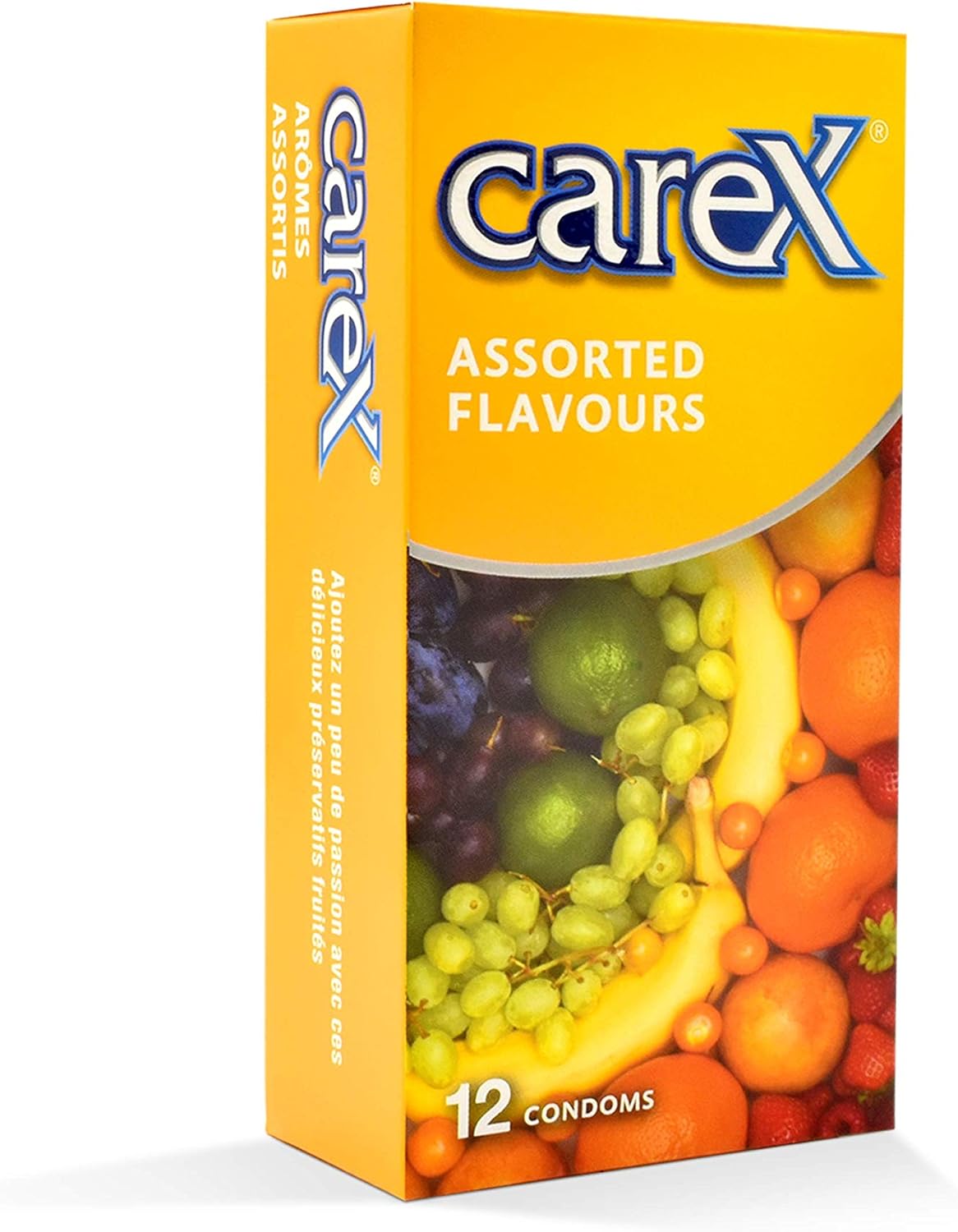 🍓 Carex Préservatifs Saveurs Assorties – 12 unités